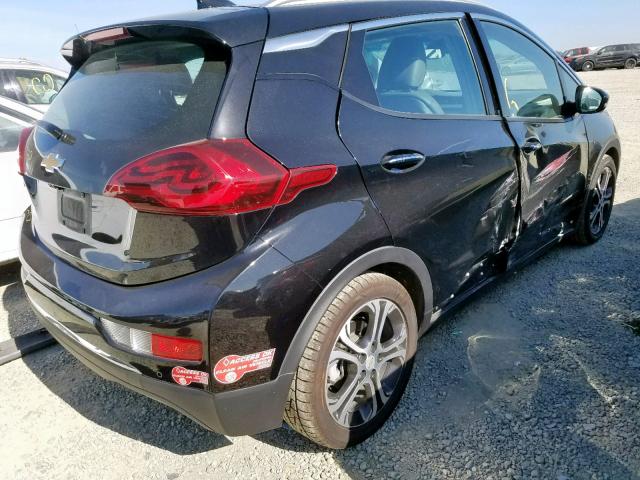 1G1FX6S06H4189577 - 2017 CHEVROLET BOLT EV PR BLACK photo 4