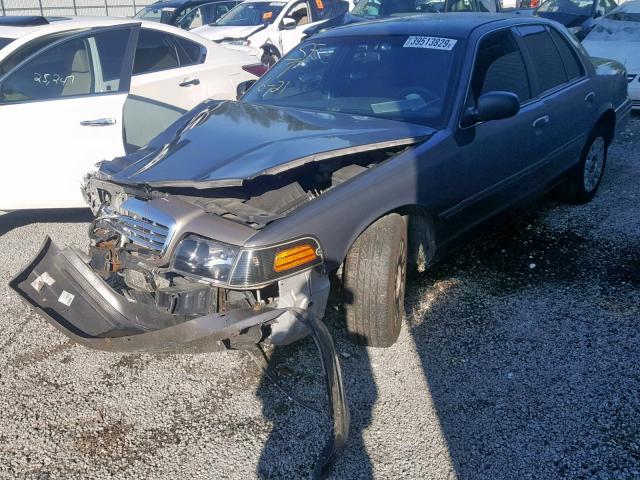 2FAHP71W83X220721 - 2003 FORD CROWN VICT GRAY photo 2