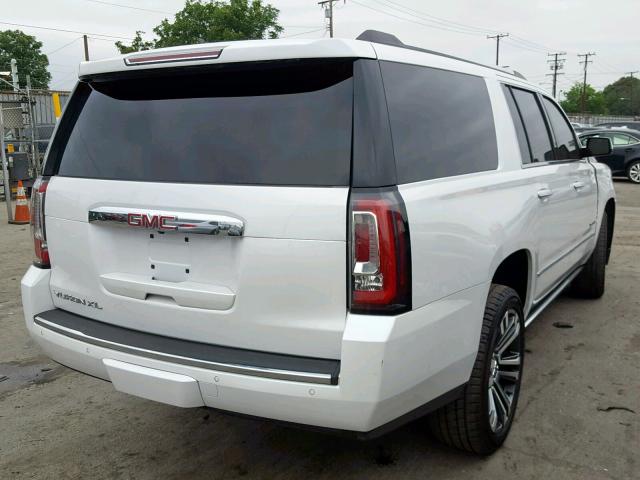 1GKS1HKJXJR390293 - 2018 GMC YUKON XL D WHITE photo 4