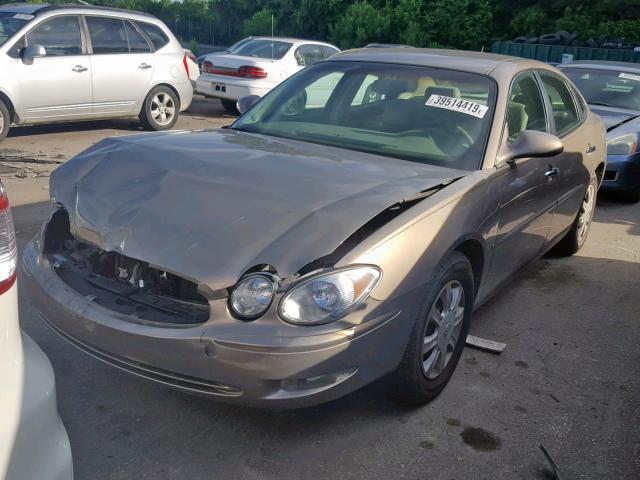 2G4WC582771207712 - 2007 BUICK LACROSSE C BROWN photo 2