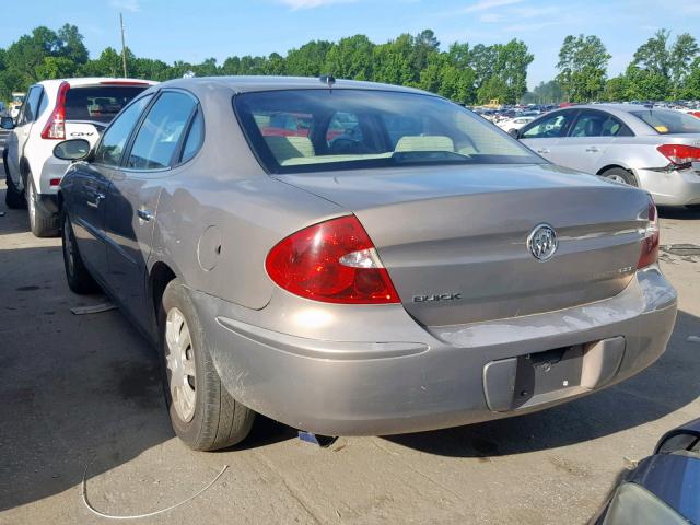 2G4WC582771207712 - 2007 BUICK LACROSSE C BROWN photo 3