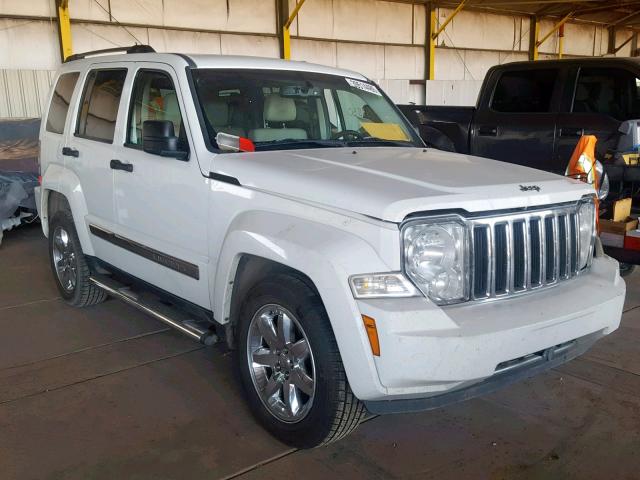 1J4PN5GK7AW118639 - 2010 JEEP LIBERTY LI WHITE photo 1