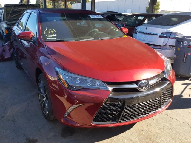 4T1BK1FK5GU575419 - 2016 TOYOTA CAMRY XSE RED photo 1