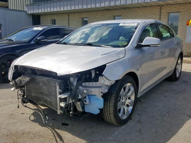 1G4GC5ED5BF292576 - 2011 BUICK LACROSSE C SILVER photo 2