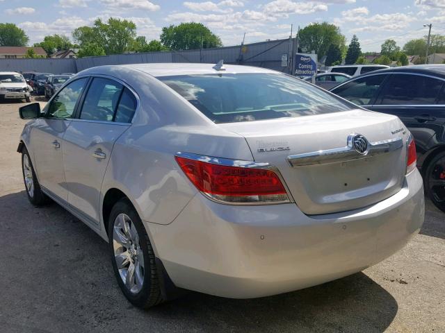 1G4GC5ED5BF292576 - 2011 BUICK LACROSSE C SILVER photo 3