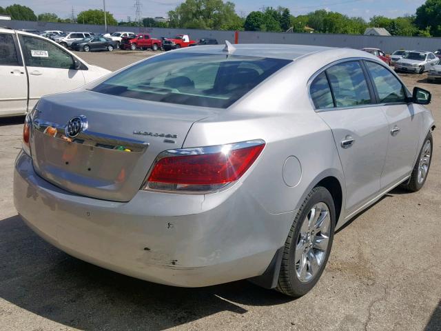 1G4GC5ED5BF292576 - 2011 BUICK LACROSSE C SILVER photo 4