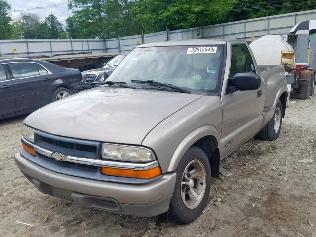 1GCCS1449Y8134108 - 2000 CHEVROLET S TRUCK S1 TAN photo 2