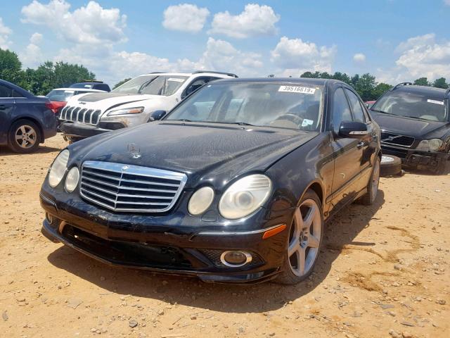 WDBUF56X99B385995 - 2009 MERCEDES-BENZ E 350 BLACK photo 2