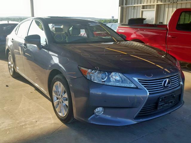 JTHBW1GG9D2032468 - 2013 LEXUS ES 300H GRAY photo 1