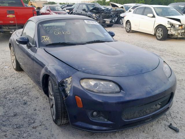 JM1NC26F270129677 - 2007 MAZDA MX-5 MIATA BLUE photo 1