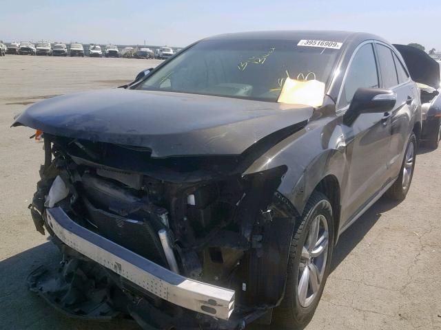 5J8TB3H55FL014316 - 2015 ACURA RDX TECHNO BLACK photo 2