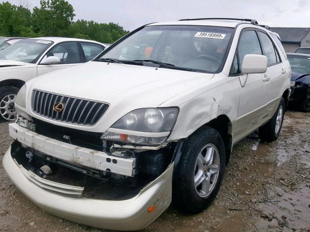 JT6HF10U5Y0114234 - 2000 LEXUS RX 300 WHITE photo 2