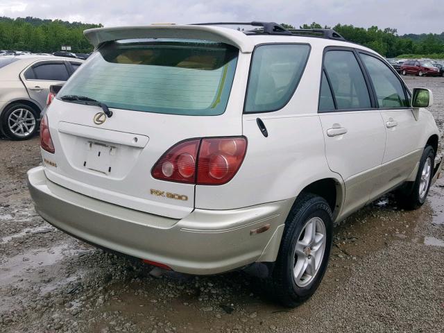 JT6HF10U5Y0114234 - 2000 LEXUS RX 300 WHITE photo 4