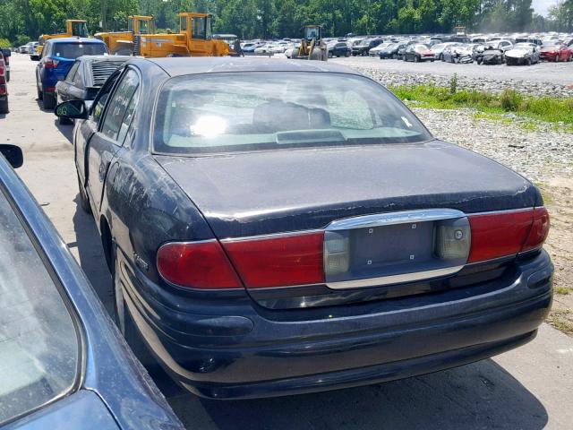 1G4HP54K62U119282 - 2002 BUICK LESABRE CU BLACK photo 3