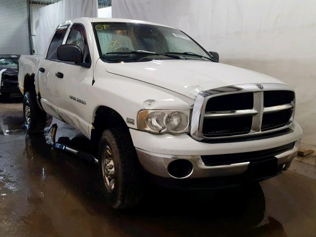3D7KU28D54G225330 - 2004 DODGE RAM 2500 S თეთრი ფოტო 1