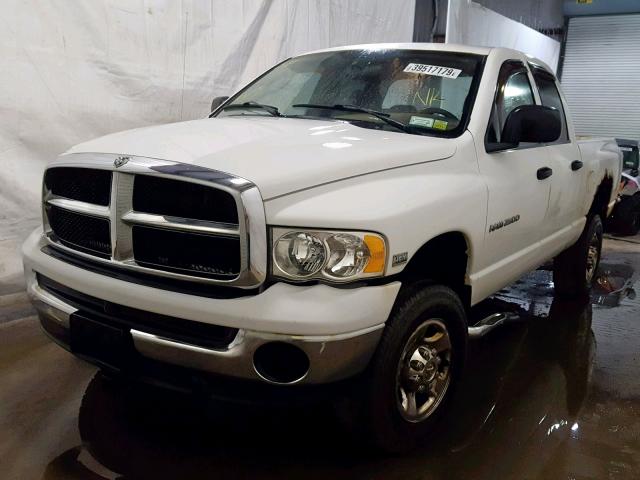 3D7KU28D54G225330 - 2004 DODGE RAM 2500 S თეთრი ფოტო 2