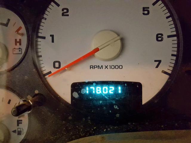 3D7KU28D54G225330 - 2004 DODGE RAM 2500 S თეთრი ფოტო 8