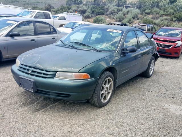 1P3EJ46X8WN328728 - 1998 PLYMOUTH BREEZE BAS GREEN photo 2