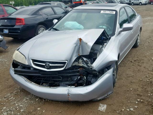 19UUA5669YA035103 - 2000 ACURA 3.2TL GRAY photo 2