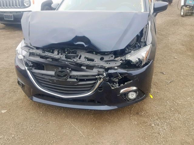 JM1BM1L70G1314022 - 2016 MAZDA 3 TOURING BLUE photo 7