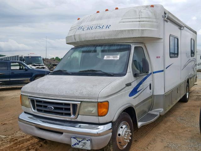 1FDXE45S63HB94150 - 2004 BTOU CRUISER WHITE photo 2