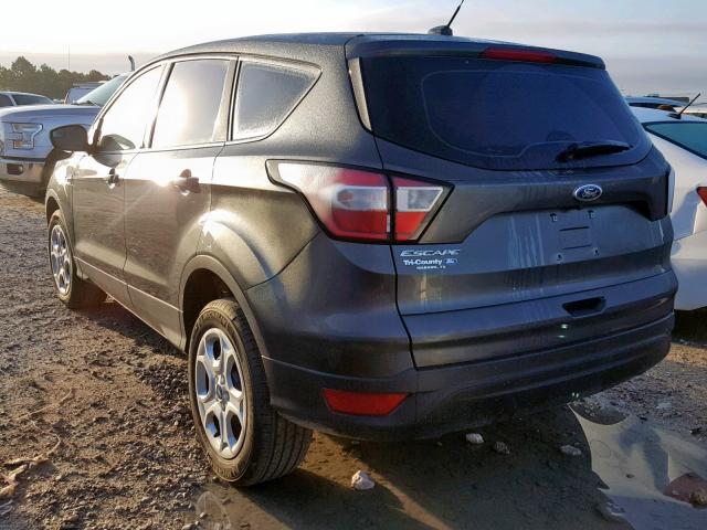 1FMCU0F75JUD20362 - 2018 FORD ESCAPE S GRAY photo 3