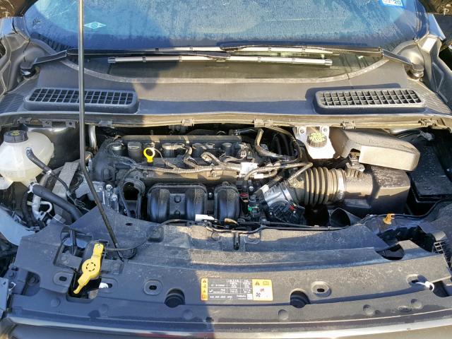 1FMCU0F75JUD20362 - 2018 FORD ESCAPE S GRAY photo 7