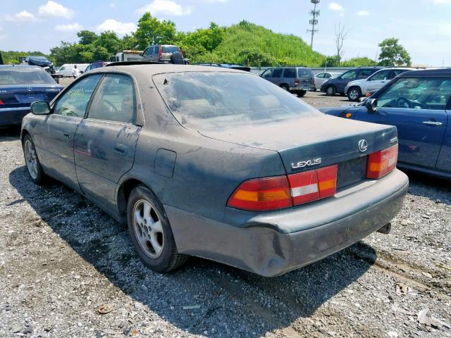 JT8BF22G7V0034164 - 1997 LEXUS ES 300 GREEN photo 3