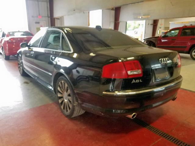 WAUML44E34N004569 - 2004 AUDI A8 L QUATT BLACK photo 3