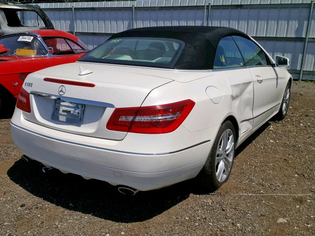 WDDKK5GF8BF060852 - 2011 MERCEDES-BENZ E 350 CREAM photo 4