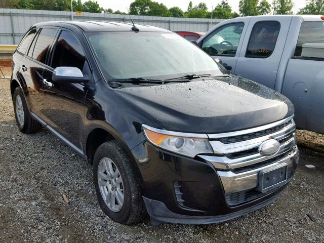 2FMDK3GC5BBB25828 - 2011 FORD EDGE SE BLACK photo 1