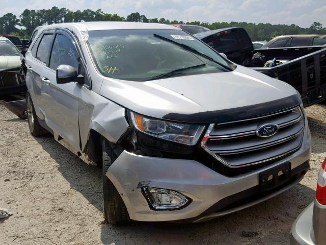 2FMTK4K9XFBB50548 - 2015 FORD EDGE TITAN SILVER photo 1