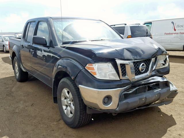 1N6AD0EV7AC404178 - 2010 NISSAN FRONTIER C BLACK photo 1