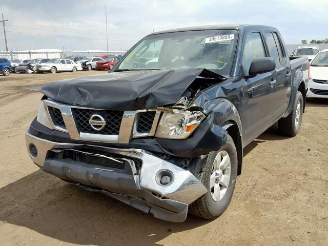 1N6AD0EV7AC404178 - 2010 NISSAN FRONTIER C BLACK photo 2