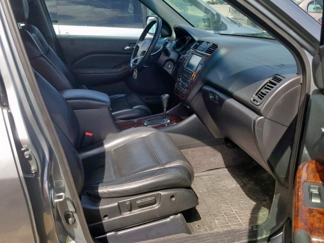 2HNYD18681H500999 - 2001 ACURA MDX TOURIN GRAY photo 5