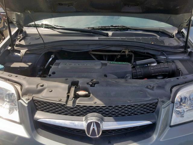 2HNYD18681H500999 - 2001 ACURA MDX TOURIN GRAY photo 7