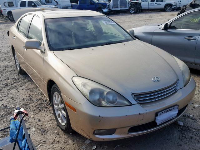 JTHBF30GX25021304 - 2002 LEXUS ES 300 GOLD photo 1