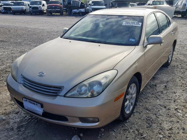 JTHBF30GX25021304 - 2002 LEXUS ES 300 GOLD photo 2