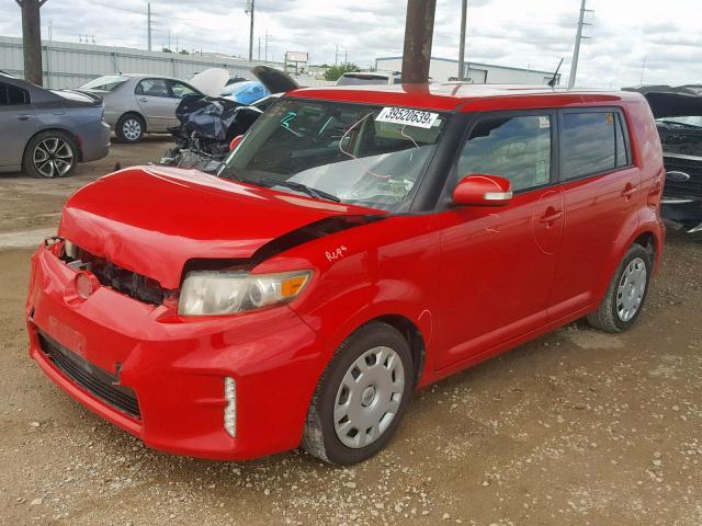 JTLZE4FE4DJ041125 - 2013 TOYOTA SCION XB წითელი ფოტო 2