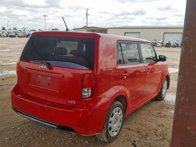 JTLZE4FE4DJ041125 - 2013 TOYOTA SCION XB წითელი ფოტო 4