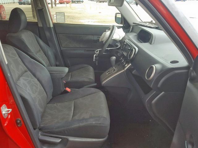 JTLZE4FE4DJ041125 - 2013 TOYOTA SCION XB წითელი ფოტო 5