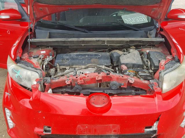 JTLZE4FE4DJ041125 - 2013 TOYOTA SCION XB წითელი ფოტო 7