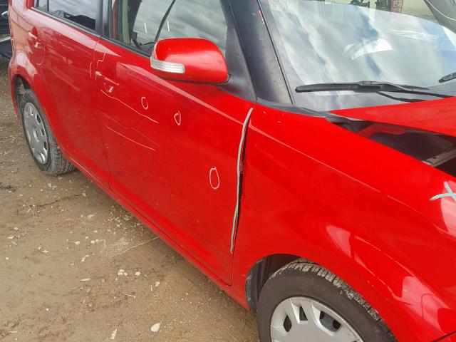 JTLZE4FE4DJ041125 - 2013 TOYOTA SCION XB წითელი ფოტო 9