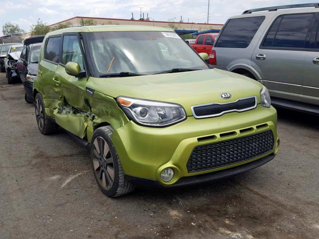 KNDJX3A58E7720737 - 2014 KIA SOUL ! Yaşıl foto 1