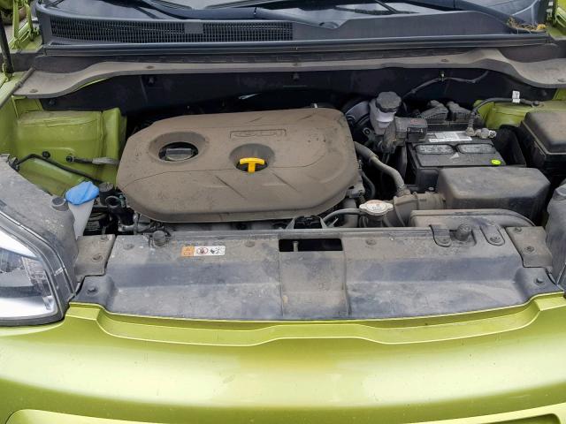 KNDJX3A58E7720737 - 2014 KIA SOUL ! Yaşıl foto 7
