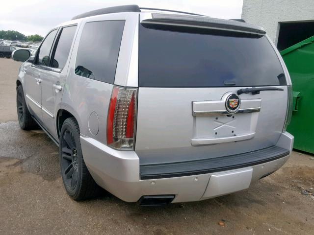 1GYS4CEFXCR250335 - 2012 CADILLAC ESCALADE P GRAY photo 3