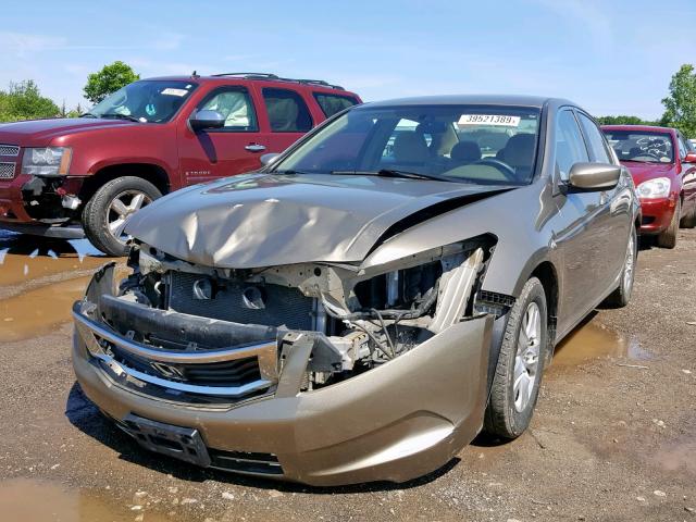 1HGCP26469A101888 - 2009 HONDA ACCORD LXP GOLD photo 2