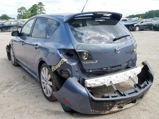 JM1BK34L671656443 - 2007 MAZDA SPEED 3 蓝色 照片 3