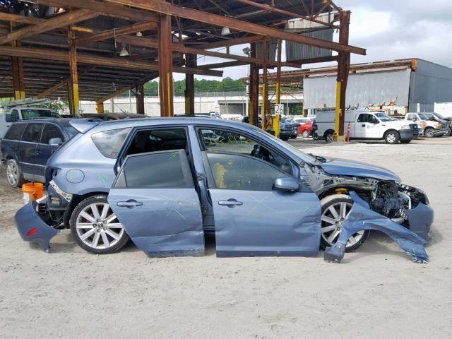 JM1BK34L671656443 - 2007 MAZDA SPEED 3 蓝色 照片 9