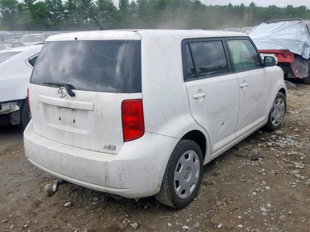 JTLKE50E391079002 - 2009 TOYOTA SCION XB 白色 照片 4
